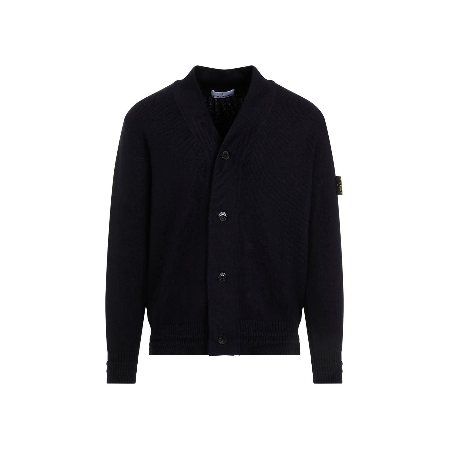 STONE ISLAND Cotton-blend Cardigan Product Image