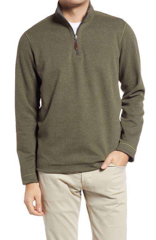 Johnston & Murphy Reversible Quarter Zip Pullover Product Image