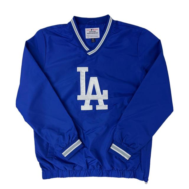 Los Angeles Dodgers Genuine Merchandise MLB Windbreaker Mens Jackets - Blue2 Male Product Image