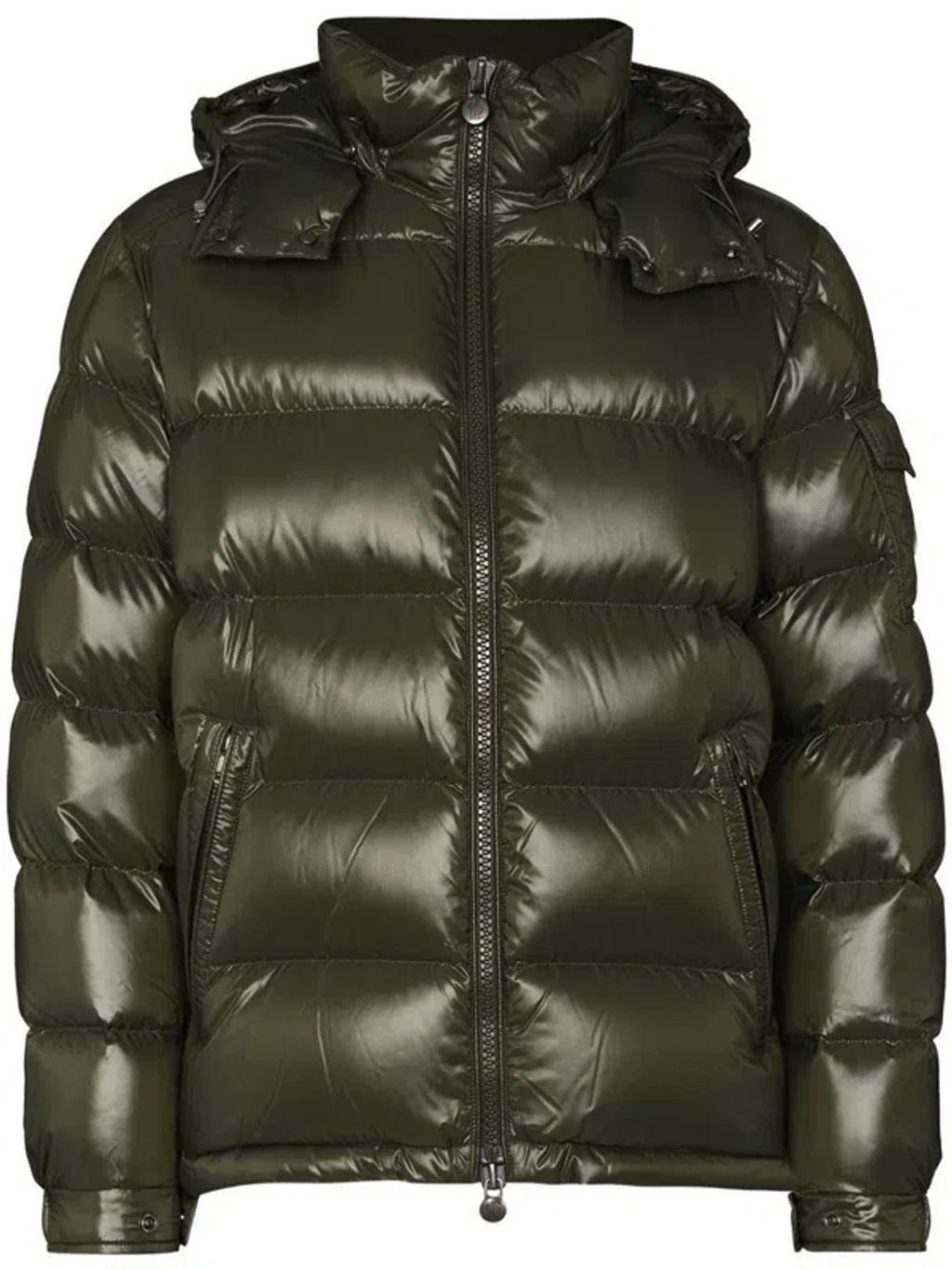 MONCLER Maya Jacket Clothing In Green Product Image