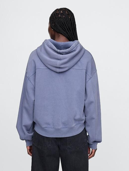 Vintage Soft Cropped Hoodie Product Image