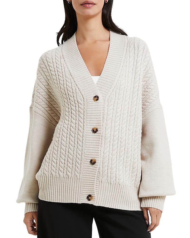 French Connection Babysoft Cable Knit Cardigan product image