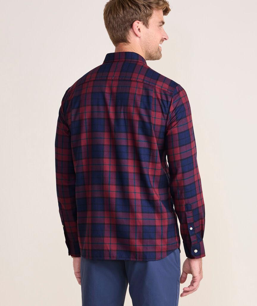 On-The-Go Brushed Twill Check Shirt Product Image