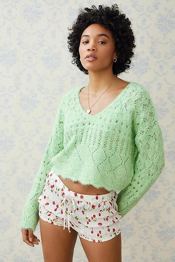 Kimchi Blue Open Stitch Sweater Womens at Urban Outfitters Product Image