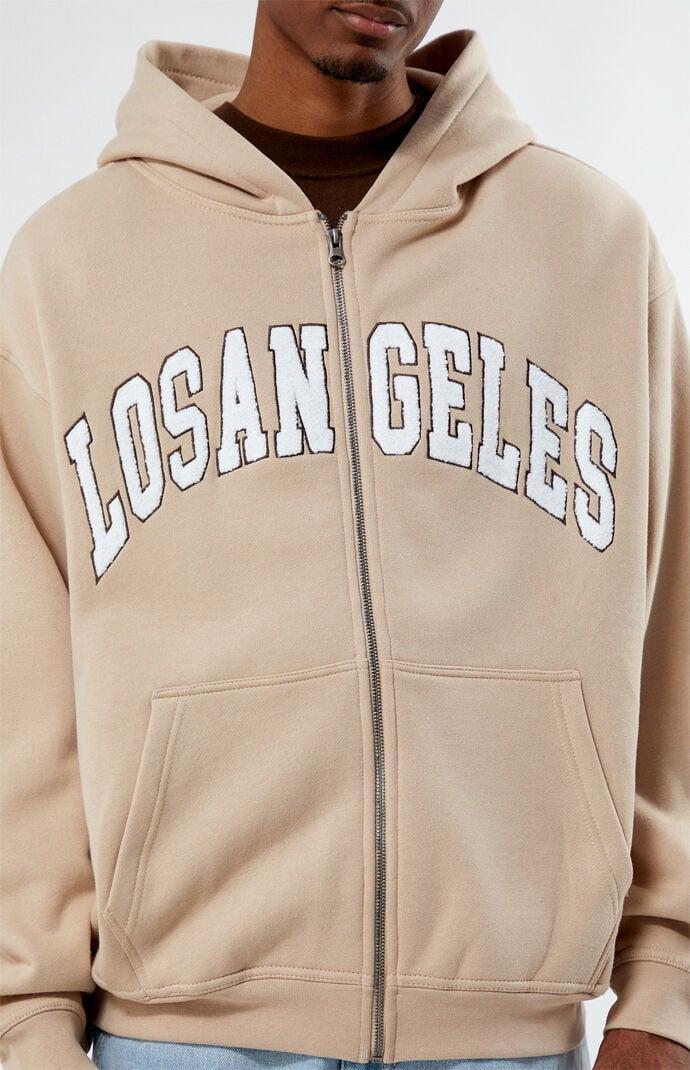 Men's Los Angeles Chenille Full Zip Hoodie Product Image