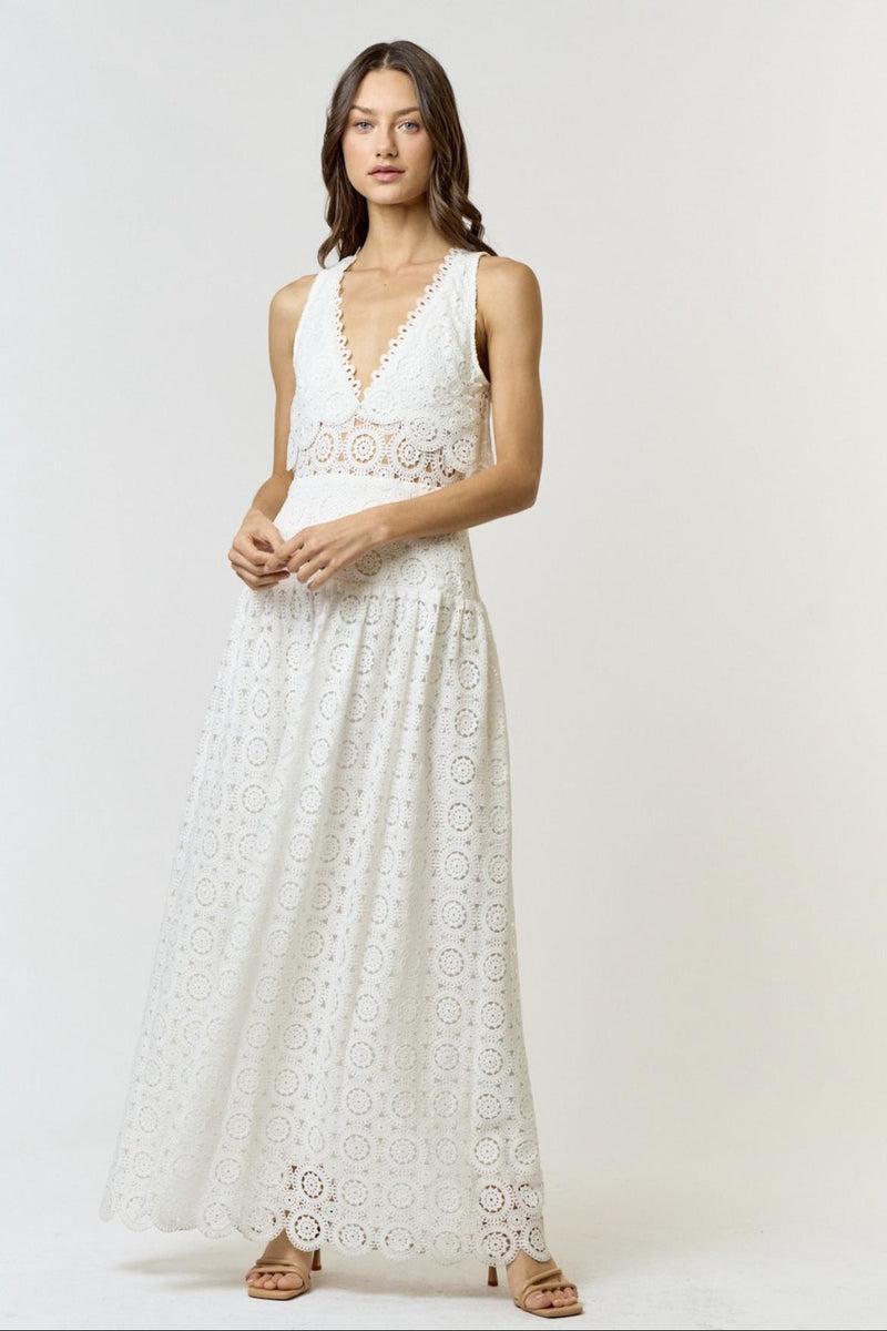 Lace Maxi Dress product image