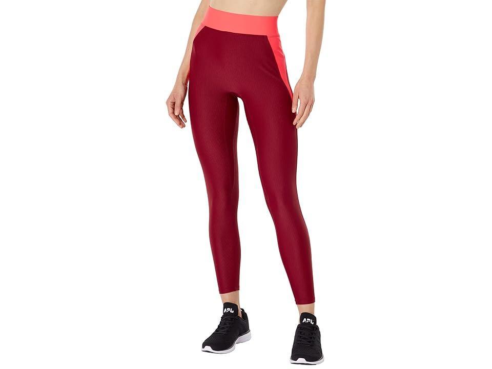 Heroine Sport Crescent Leggings (Ruby) Women's Casual Pants Product Image