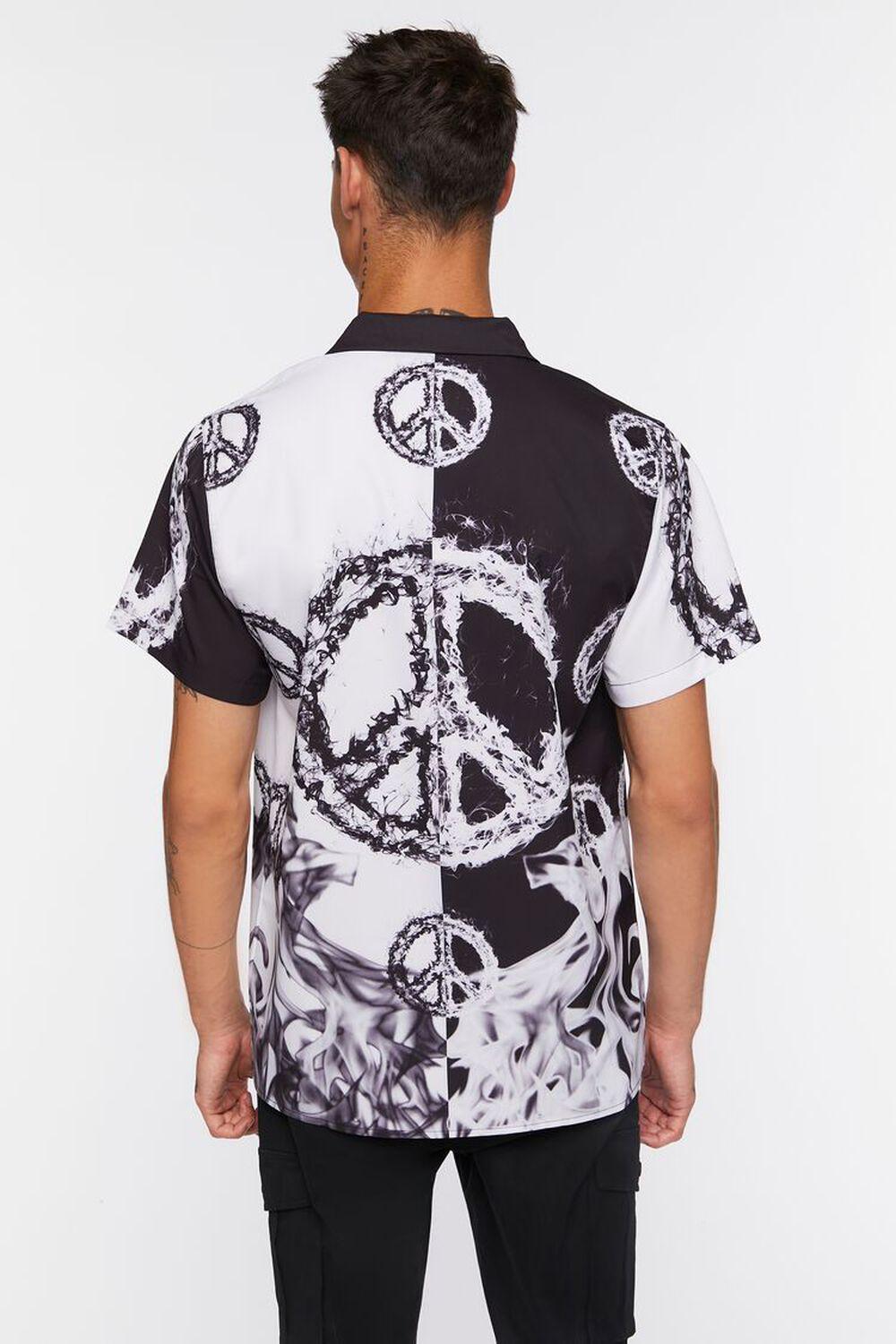 Colorblock Peace Sign Shirt | Forever 21 Product Image