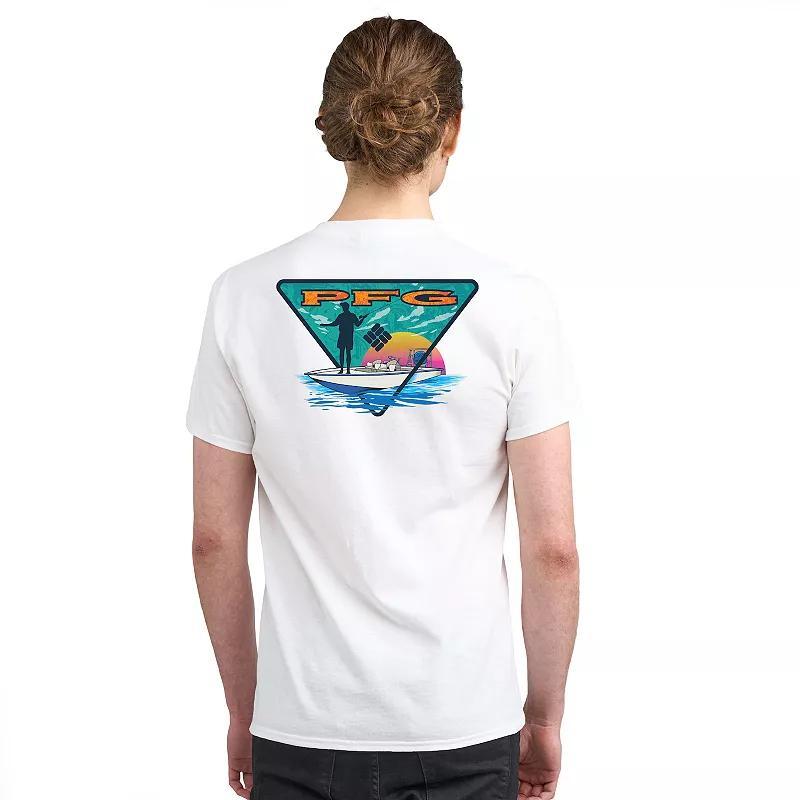 Mens Columbia PFG Performance Fishing Gear Short Sleeve Graphic Tee Product Image