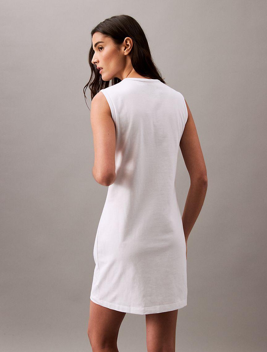 Monogram Logo Sleeveless T-Shirt Dress Product Image