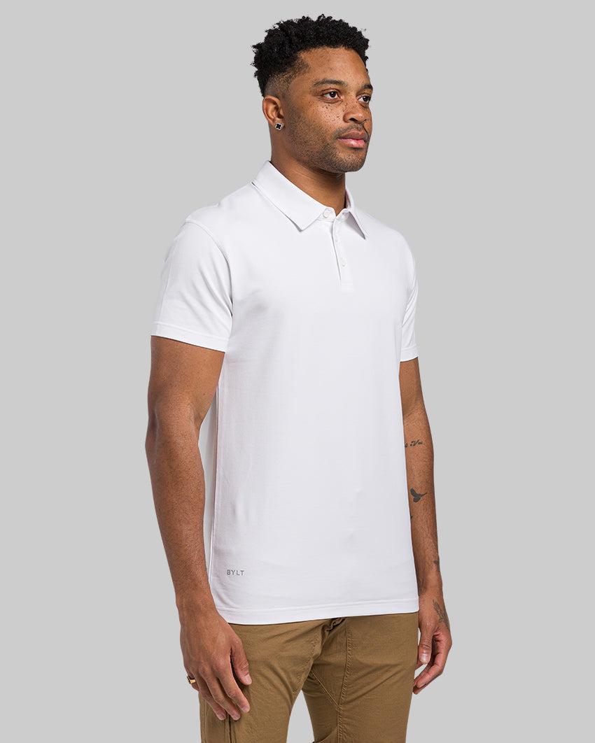 LUX Straight Hem Polo Product Image