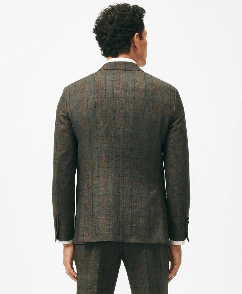 Slim Fit Wool Cashmere Checked 1818 Suit Product Image