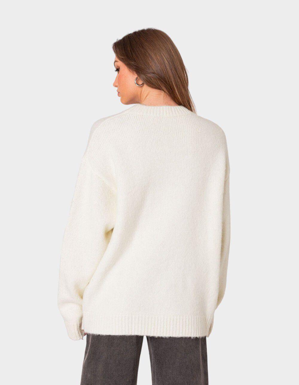 EDIKTED Magic 8 Oversized Chunky Knit Sweater Product Image