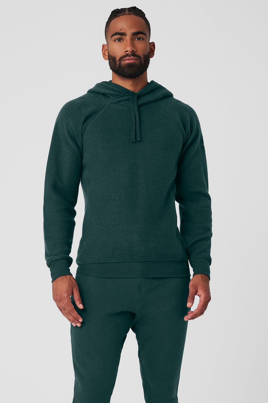 The Triumph Hoodie - Midnight Green Male Product Image