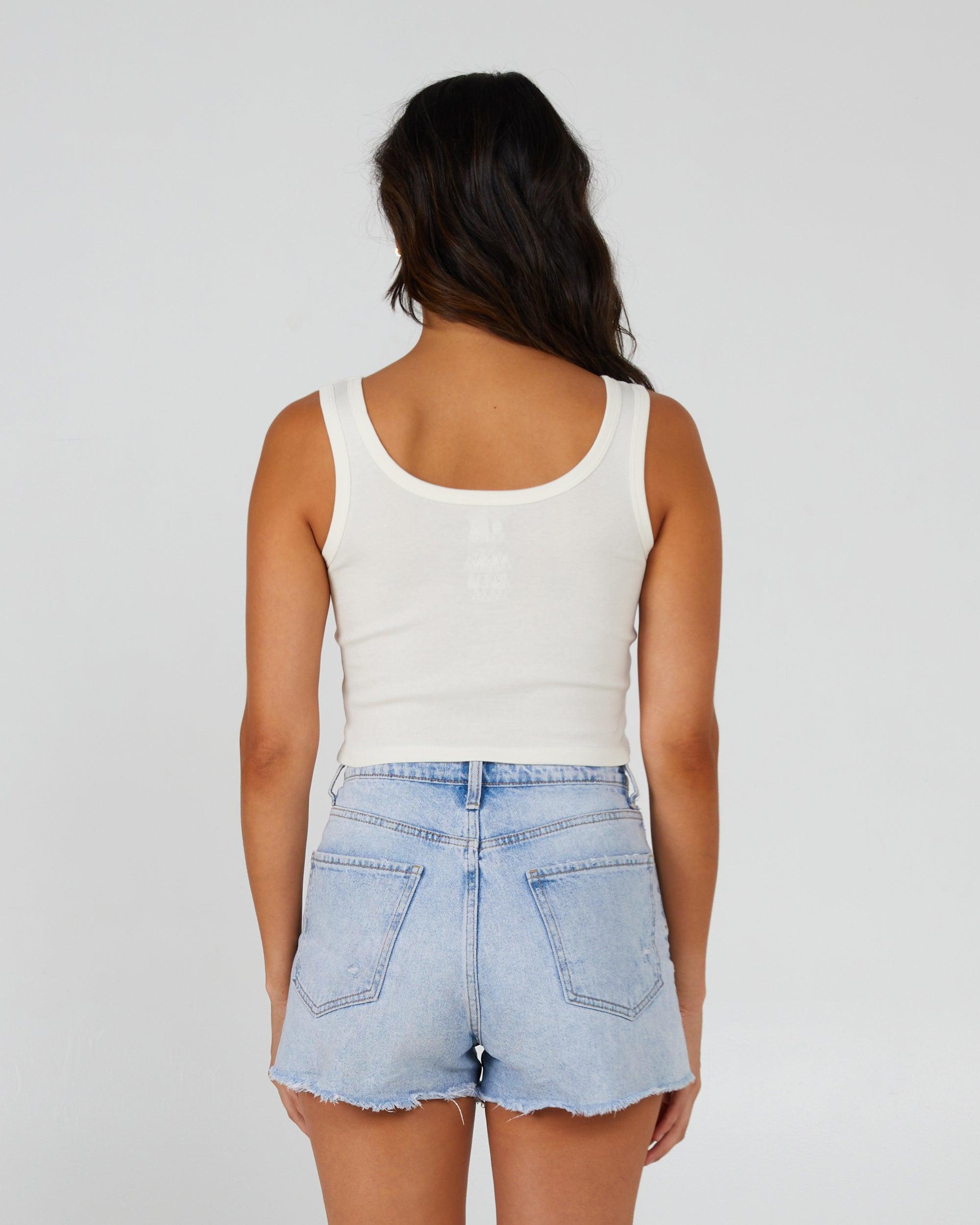 Sundown Tank - Off White Female Product Image