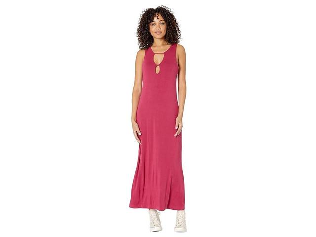 LAmade Outpost Cutout Dress (Ruby) Women's Dress Product Image