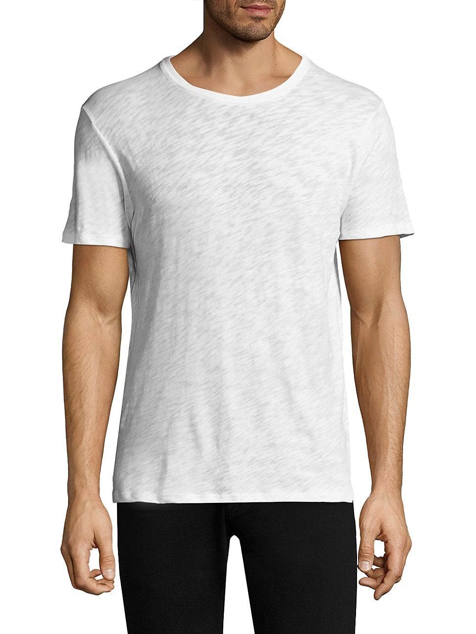 Mens Slub Cotton Crewneck Tee Product Image