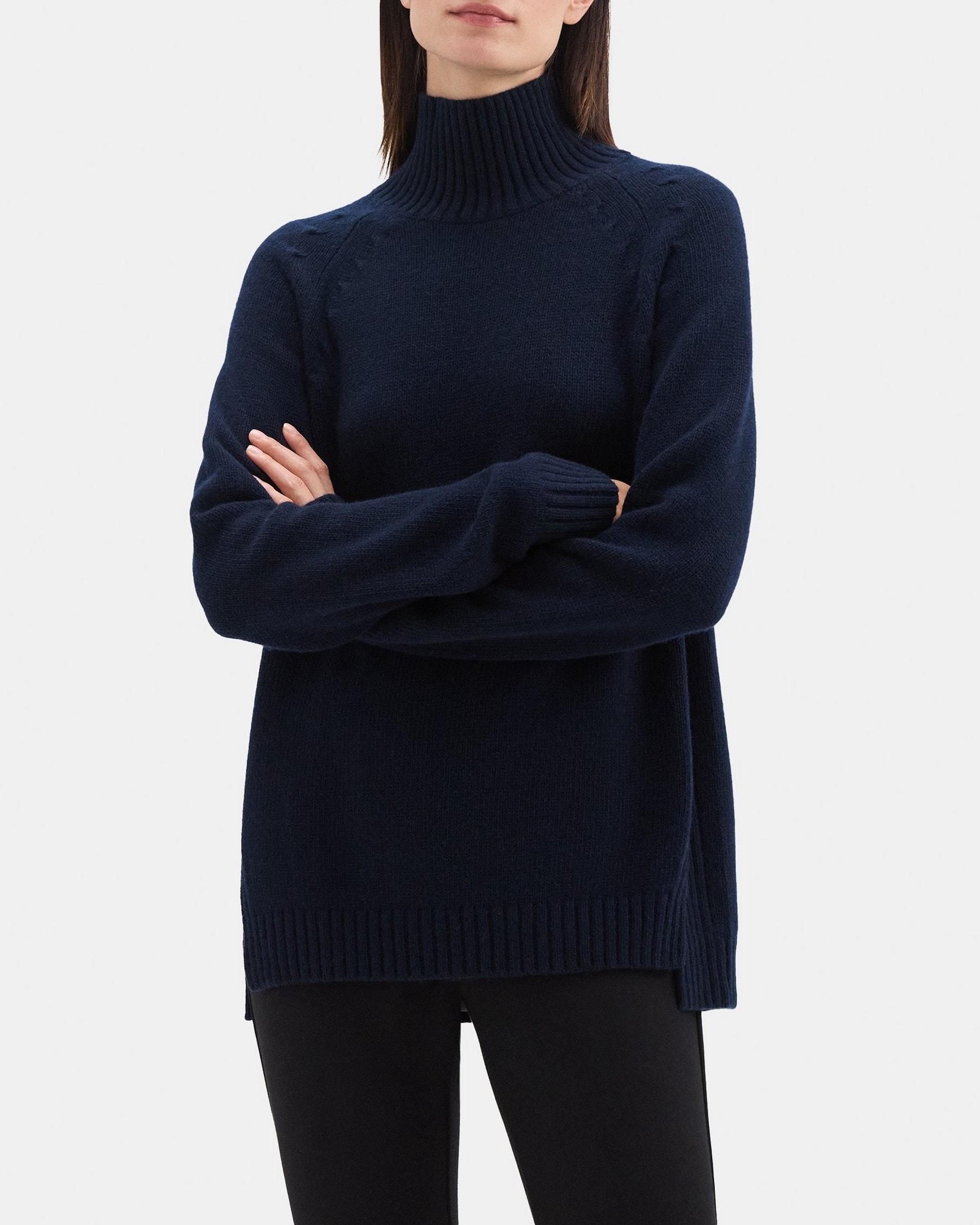 Turtleneck Sweater in Wool Product Image