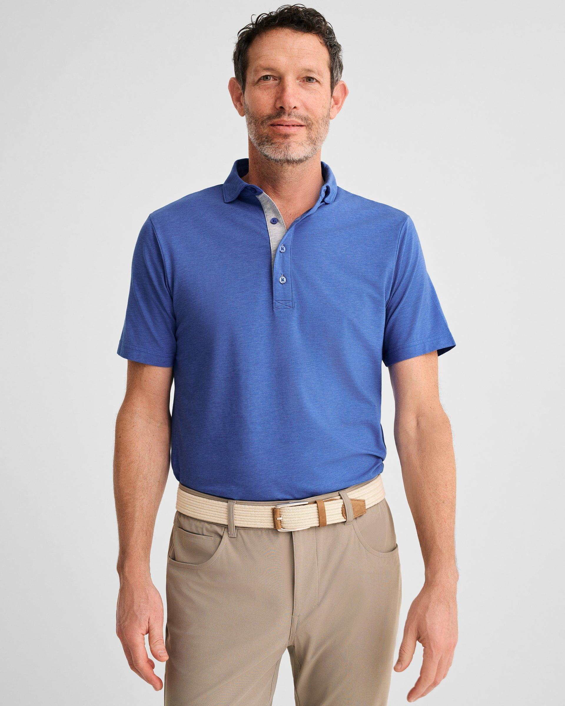 johnnie-O Linxter Cotton Blend Performance Polo Product Image