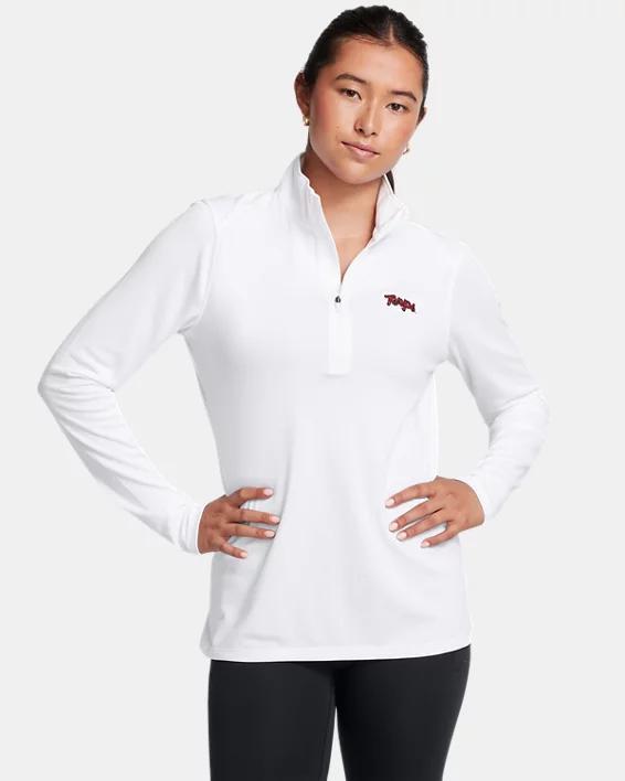 Womens UA Tech Mesh Collegiate  Zip Product Image