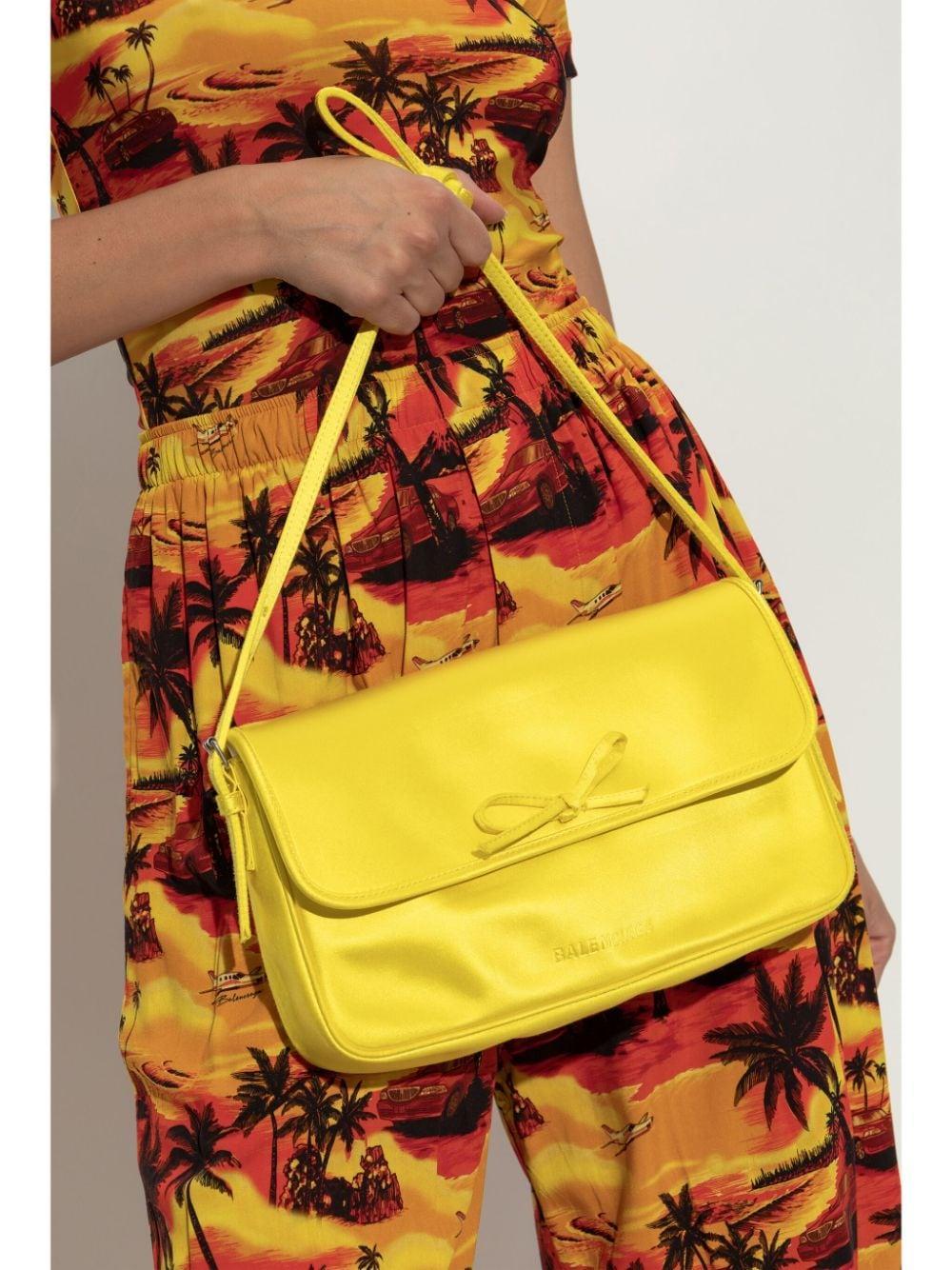 Leopolda Pochette Bag In Yellow Product Image