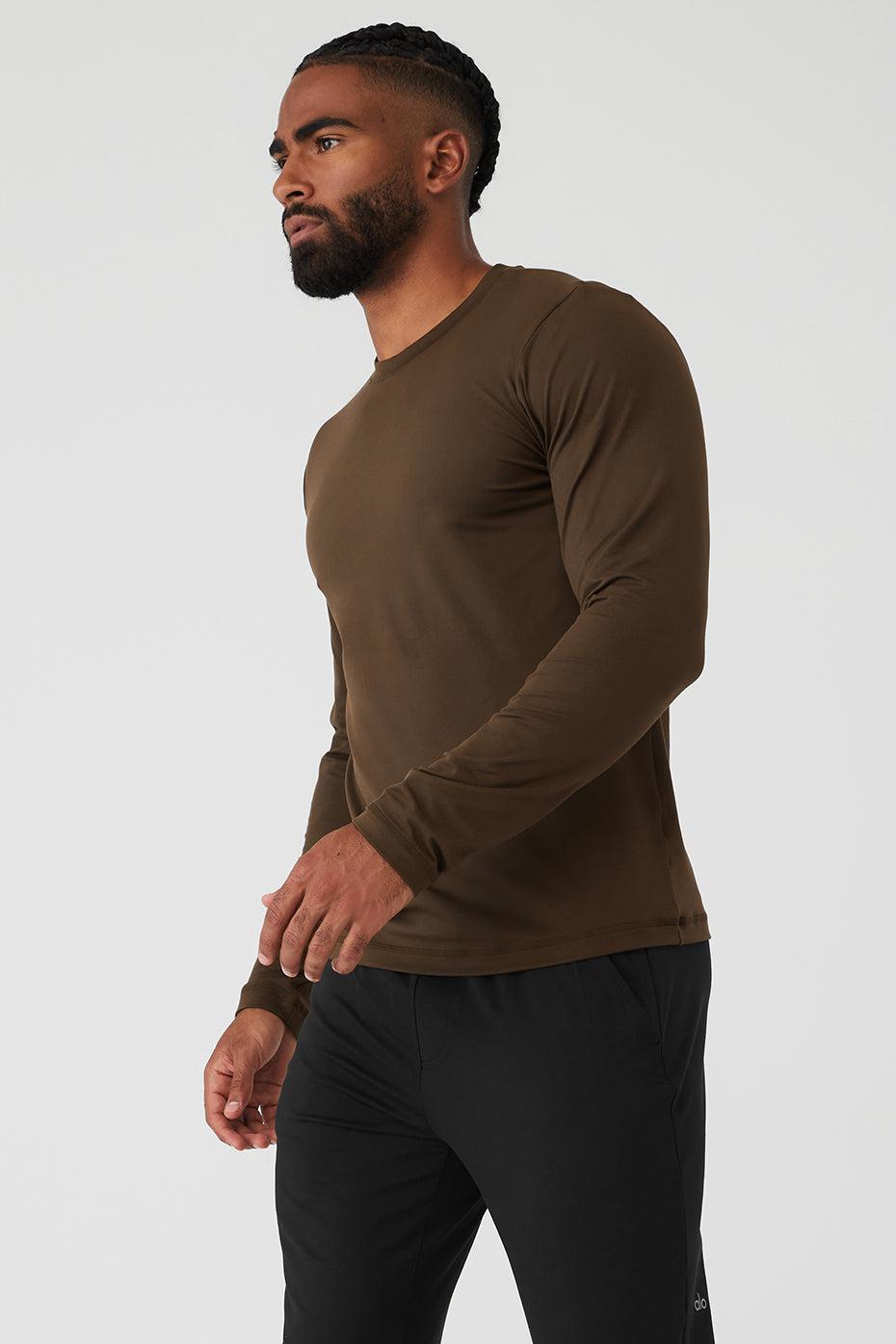 Mens Conquer Reform Crewneck Long-Sleeved T-Shirt Product Image