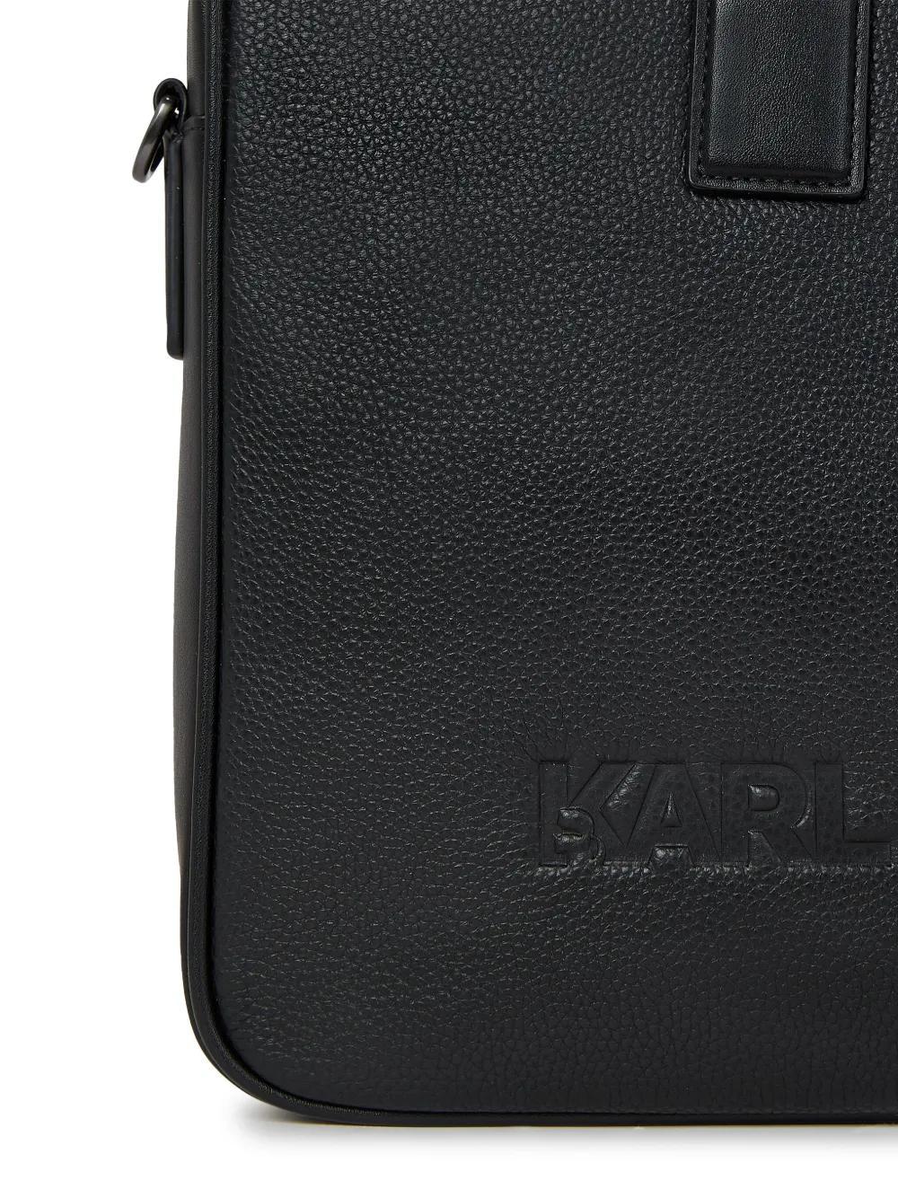 Essential leather briefcase Product Image