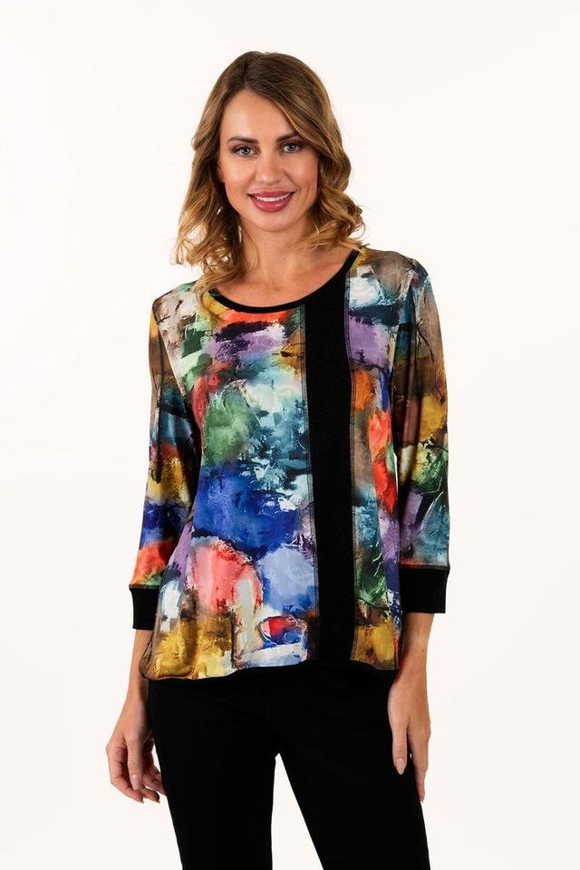 Watercolor Jersey Top Product Image