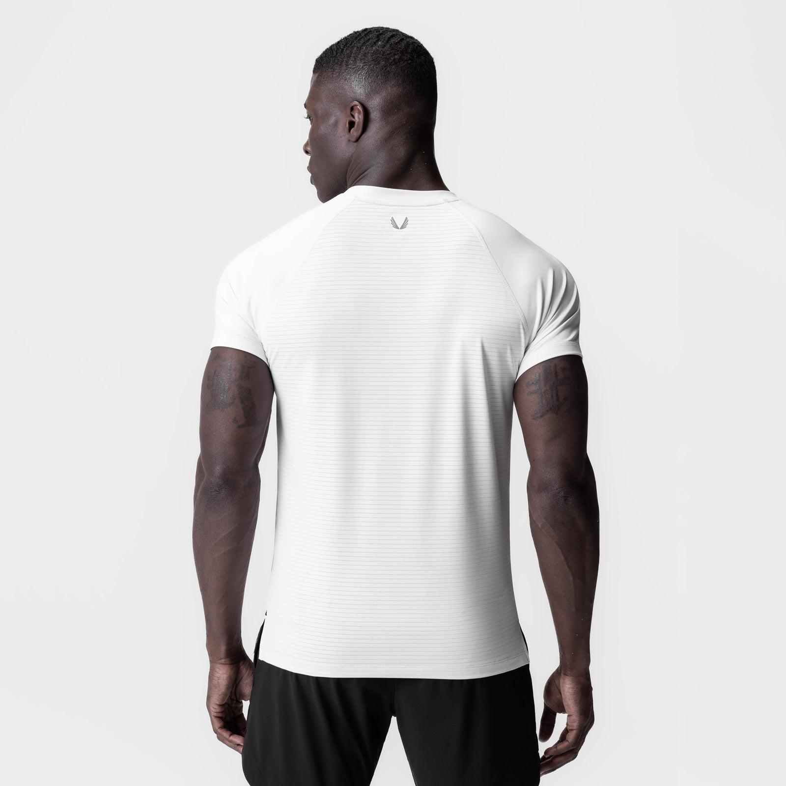 0839. 3D-Lite® 2.0 Lycra® Fitted Tee - White "OTWR" Product Image