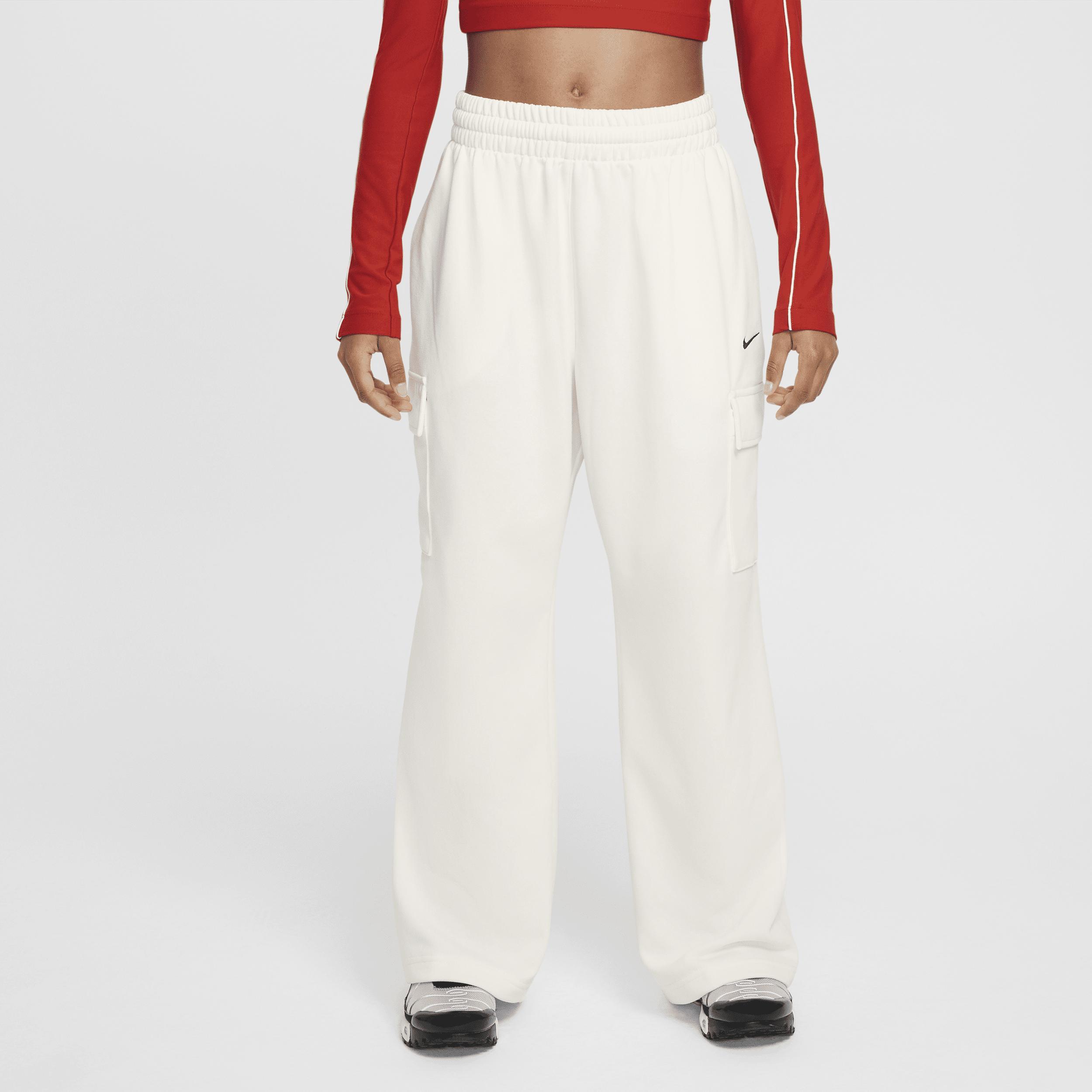 Women's Nike Sportswear Girls' Dri-FIT Oversized Fleece Pants Product Image