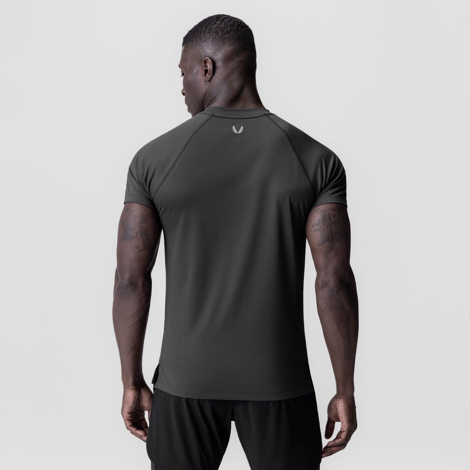 0839. 3D-Lite® 2.0 Lycra® Fitted Tee - Black "OTWR" Product Image