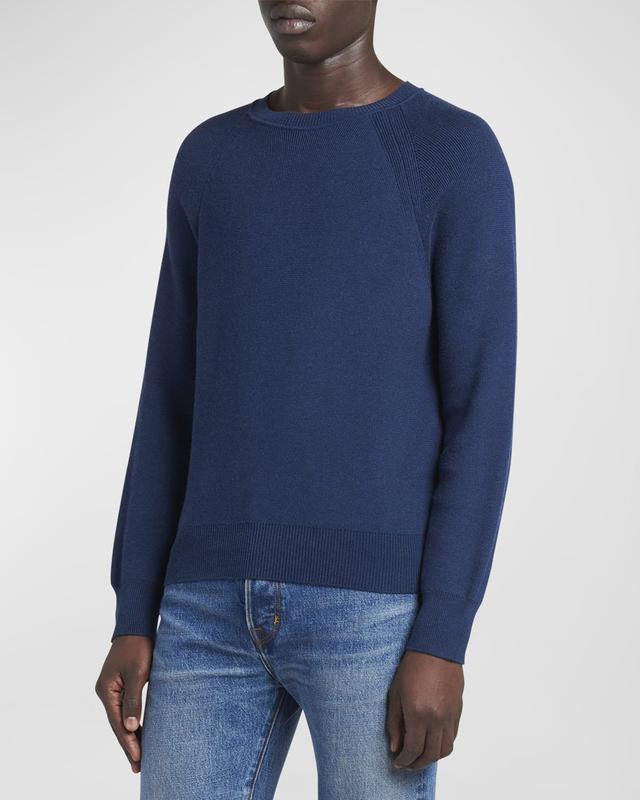 Mens Wool Crewneck Sweater Product Image