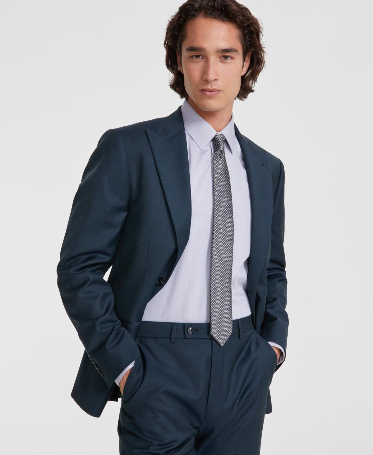 Men's Slim-Fit Wool Blend Stretch Suit Jacket Product Image