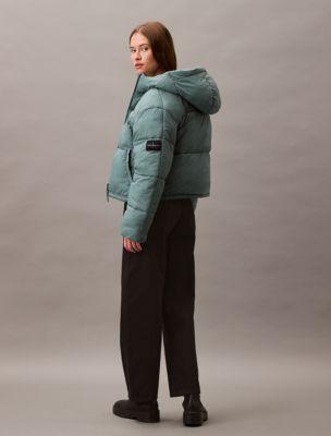 Short Hooded Puffer Jacket Product Image