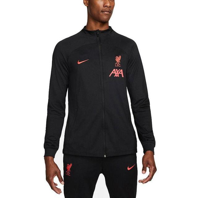 Mens Nike Black Liverpool Performance Strike Track Full-Zip Jacket Product Image