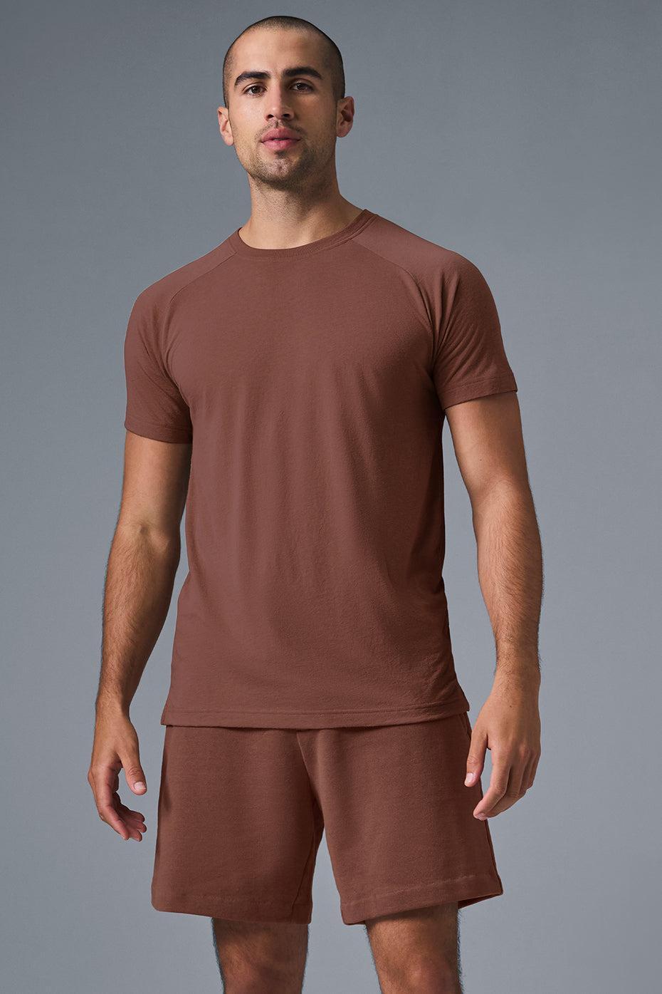 The Triumph Crew Neck Tee - Chestnut Male Product Image