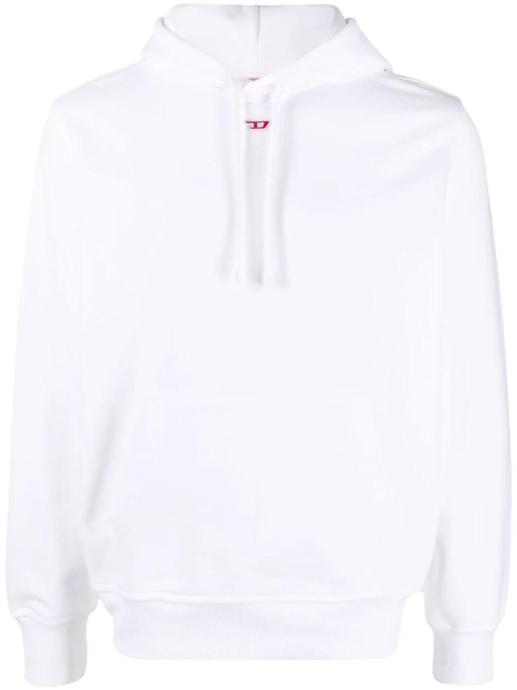 Logo-print Hoodie In White Product Image