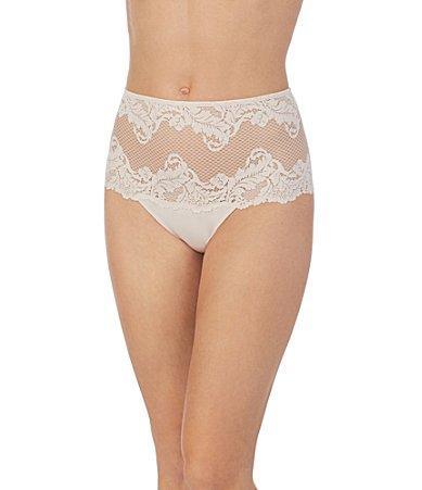 Le Mystere Womens Lace Allure Thong Product Image