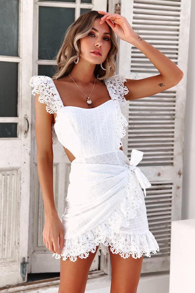 Got The Look Dress White Product Image