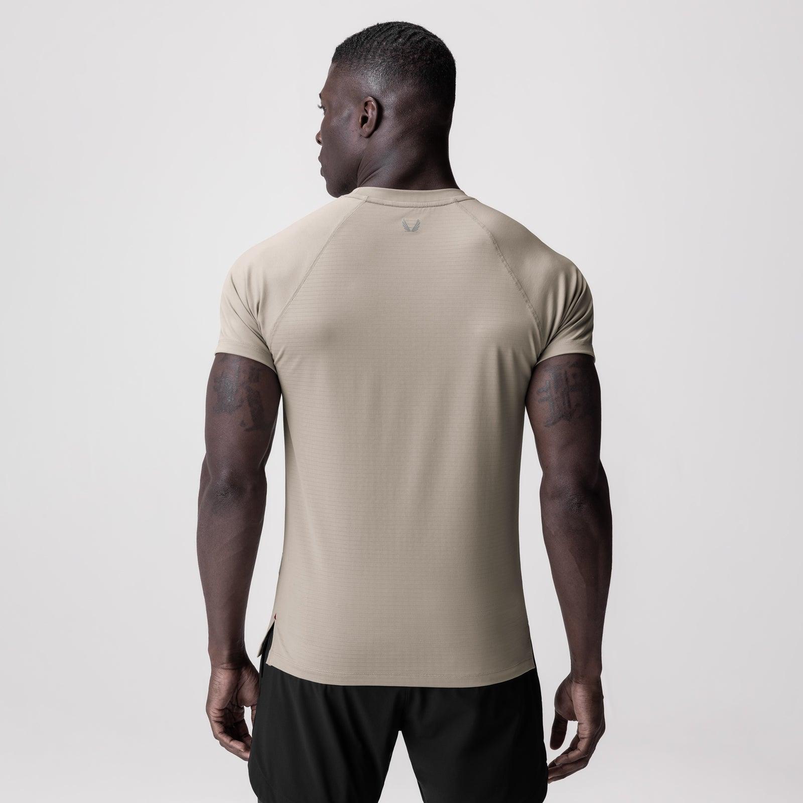 0839. 3D-Lite® 2.0 Lycra® Fitted Tee - Sand Smoke "OTWR" Product Image