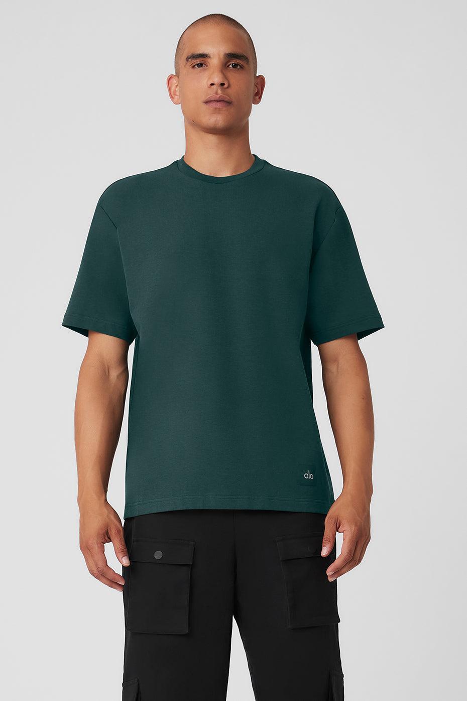 Double Take Short Sleeve - Midnight Green Male Product Image