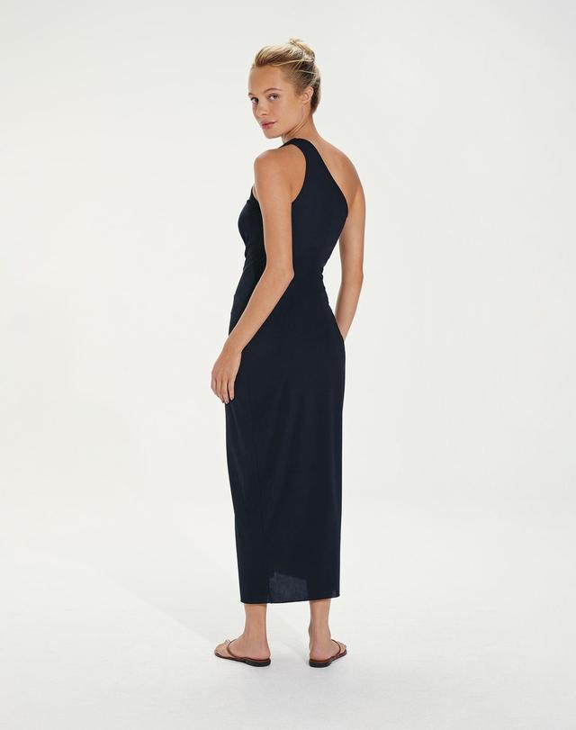 Womens Kiana Knotted Midi-Dress Product Image