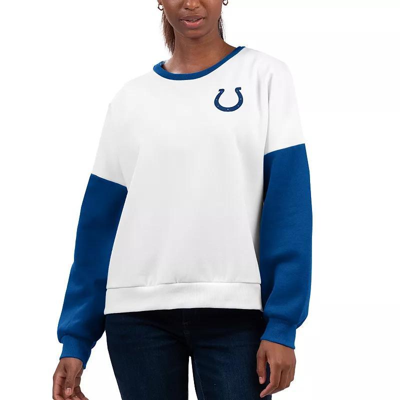 Womens G-III 4Her by Carl Banks Indianapolis Colts A-Game Pullover Sweatshirt Product Image