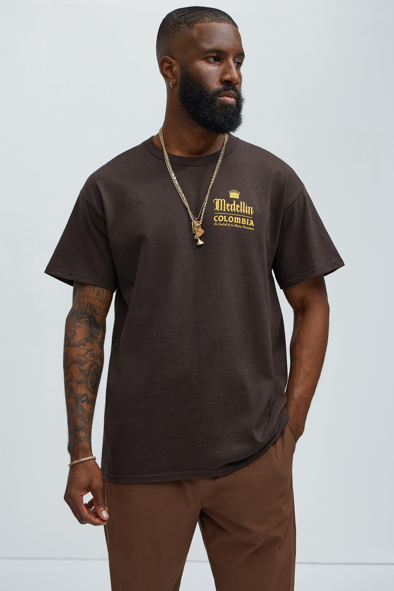 Medellin Forever Short Sleeve Tee - Brown Product Image