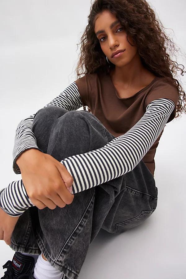 BDG Sloane Layered Twofer Tee Womens at Urban Outfitters Product Image