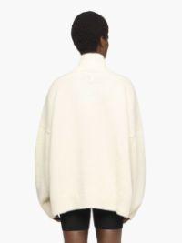 DUAL TONE - PATCH POCKET TURTLENECK SWEATER in grey | JW Anderson US  Product Image