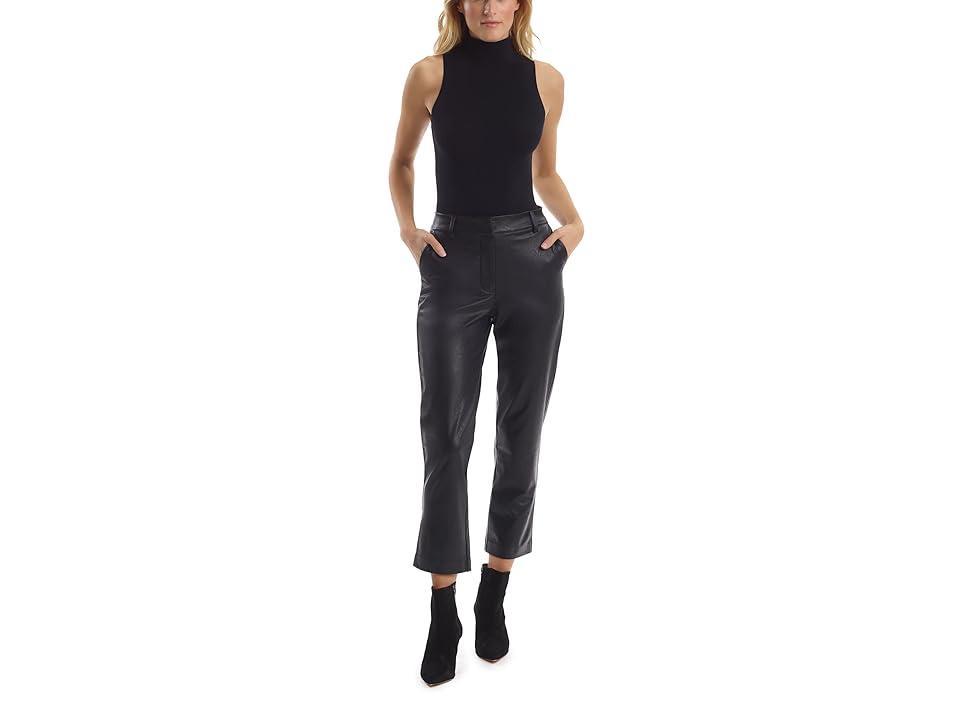 Commando Tapered Faux Leather Crop Pants Product Image