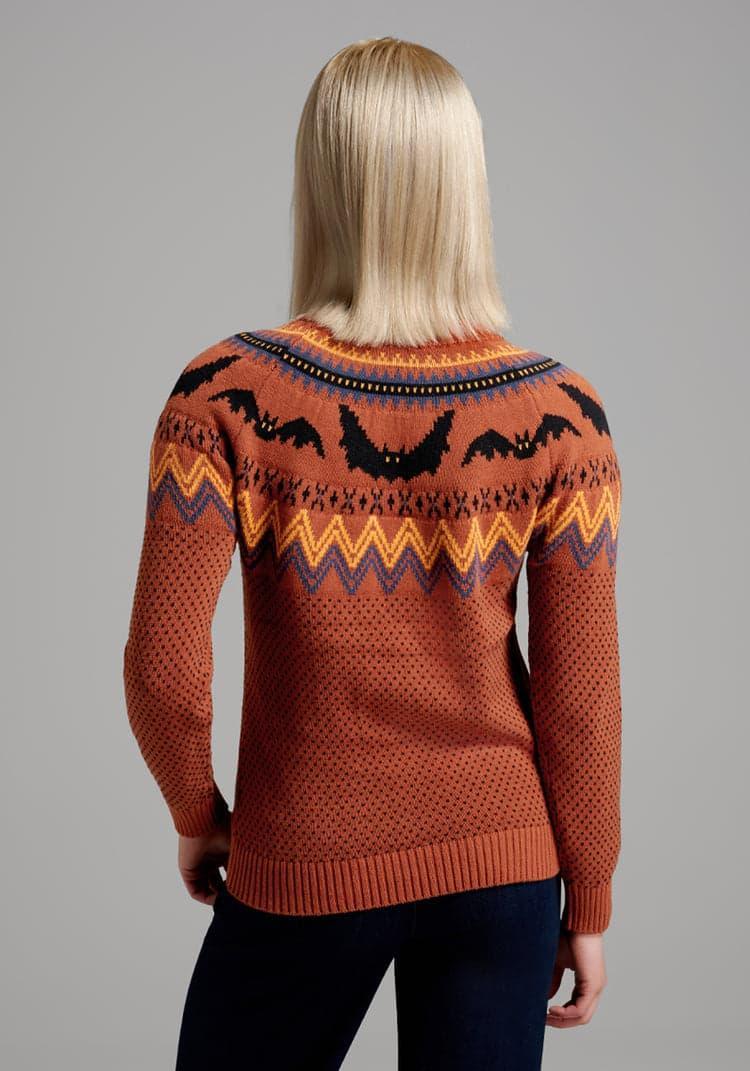 It Be Like 'Bat' Fair Isle Sweater Product Image