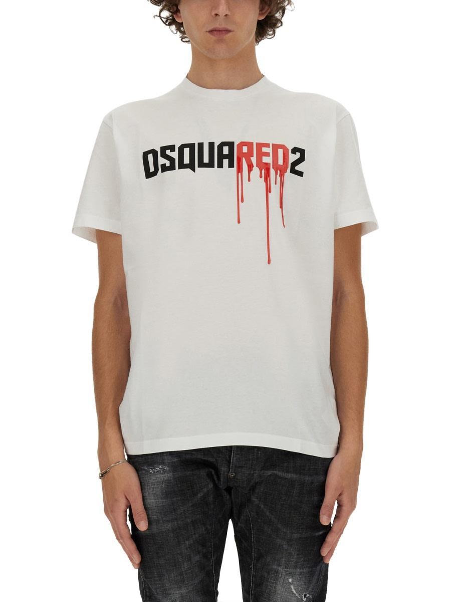 DSQUARED2 Cool Fit T-shirt In White Product Image