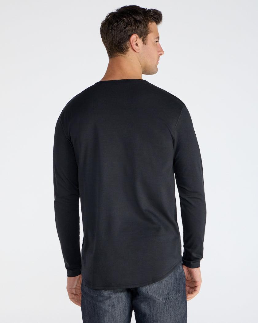 Cotton Long Sleeve Drop-Cut Product Image